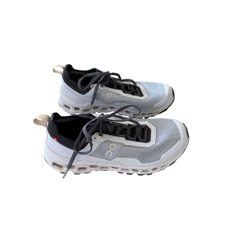 On Womens Gray Black CloudUltra 2 Lace-up Running Athletic Sneakers Size 9